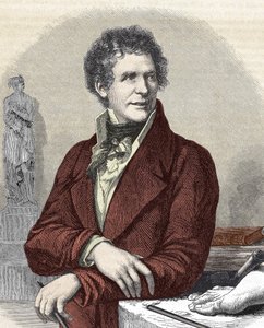 Porträt von Antonio Canova (1757 - 1822), Bildhauer