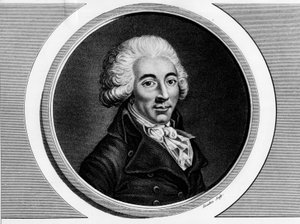 Porträt von Armand Gensonne, Abgeordneter der Konvention von Unknown artist