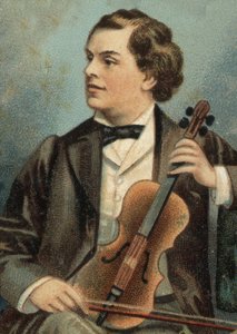 Porträt von August Wilhemj, deutscher Geiger (1845-1908)