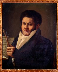 Porträt von Baldassare Centroni, italienischer Oboist