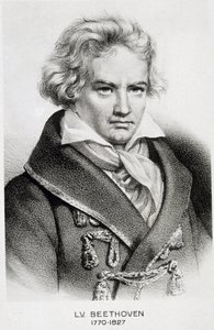 Porträt von Beethoven (1770 - 1827) von Unknown artist