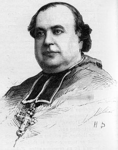 Porträt von Bischof Marechal, Bischof von Laval, gestorben 1887