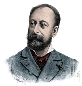 Porträt von Camille Saint-Saens
