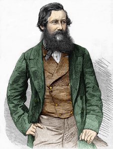 Porträt von Captain Speke, britischer Entdecker (1827 - 1864) von Unknown artist