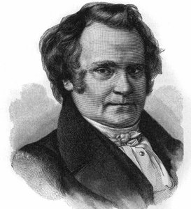 Porträt von Karl Leberecht Immermann (1796-1840), deutscher Dichter, Romanautor und Richter.