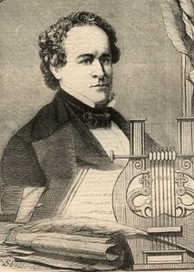 Porträt von Charles Anthon (1797-1867), amerikanischer Professor. Gravur in „The Illustrated London News“ vom 23. Januar 1858.