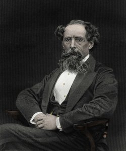 Porträt von Charles Dickens (1812-1870), englischer Schriftsteller