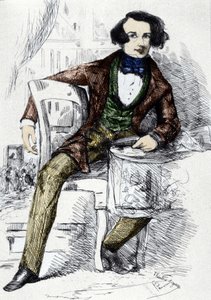 Porträt von Charles Dickens, englischer Schriftsteller von Unknown artist
