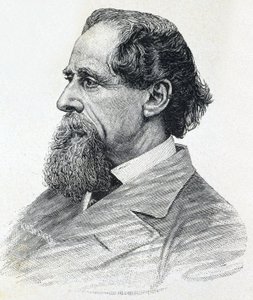 Porträt von Charles Dickens