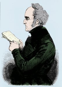 Porträt von Charles Fourier (1772-1837), französischer sozialistischer Theoretiker von Unknown artist