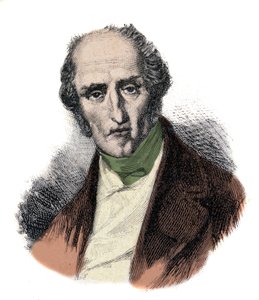 Porträt von Charles Fourier (1772-1837), französischer sozialistischer Theoretiker