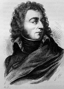 Porträt von Charles John - Baptist Bernadotte (Charles XIV) (1763 - 1844). Gravur aus dem späten 19. Jahrhundert in „Histoire de France“ von H. Martin