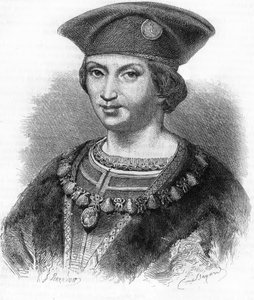 Porträt von Karl VIII. König von Frankreich (1470-1498).