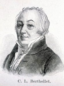 Porträt von Claude Louis Comte Berthollet (1748 - 1822), französischer Chemiker von Unknown artist