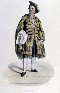 Porträt von Claude Louis Seraphin Barizain (oder Barisain), genannt Monrose