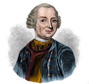 Porträt von EWALD CHRISTIAN VON KLEIST (1715-1759) deutscher Dichter von Unknown artist