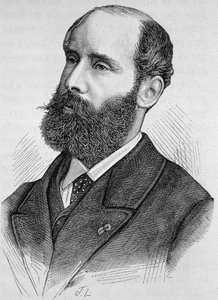 Porträt von Emile Keratry (1832-1904). Gravur des späten 19. Jahrhunderts in „Histoire de France“ von H. Martin. von Unknown artist