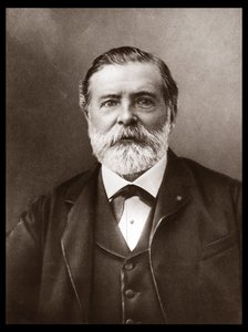 Porträt von Étienne-Jules Marey (1830-1904), englischer Wissenschaftler und Chronofotograf, Erfinder des Sphygmographen und Pionier der Fotografie und des Kinos. Foto von Nadar, Paul (1856-1939). von Unknown artist