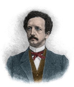 Porträt von Ferdinand Johann Gottlieb Lassalle (1825-1864) deutscher Jurist, Philosoph und sozialistischer politischer Aktivist - Gravur