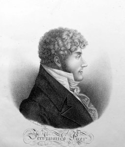 Porträt von Ferdinando Paer. Italienischer Komponist (1771 bis 1839). von Unknown artist