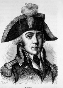 Porträt von Francois Hanriot (1761-1794), französischer Revolutionär