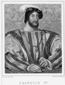 Porträt von Franz I (1494 - 1547), König von Frankreich - in „Histoire des Français“ von Lavallée, Gravur von Unknown artist