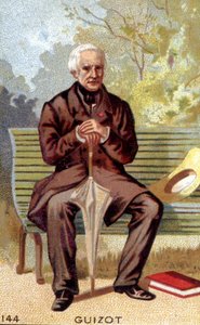 Porträt von François Guizot (1787 - 1874), französischer Politiker und Historiker