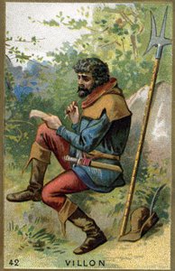 Porträt von François Villon