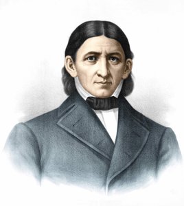 Porträt von Friedrich Fröbel (1782 - 1852) deutscher Pädagoge. von Unknown artist