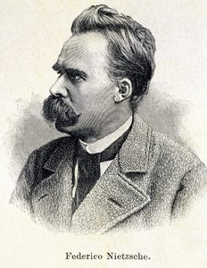 Porträt von Friedrich Nietzsche (1833 - 1900)