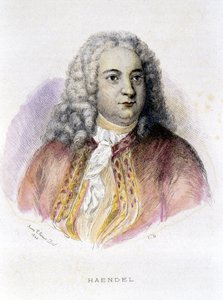 Porträt von Georg Friedrich Händel von Unknown artist