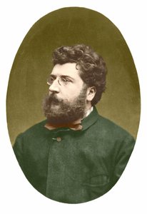 Porträt von Georges Bizet (1838 - 1875).