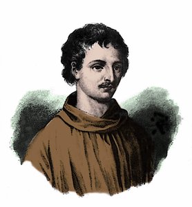 Porträt von Giordano Bruno (1548-1600)