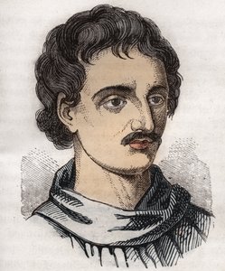 Porträt von Giordano Bruno (1548-1600) italienischer Dominikanermönch, Philosoph, Mathematiker, Dichter und Astrologe von Unknown artist