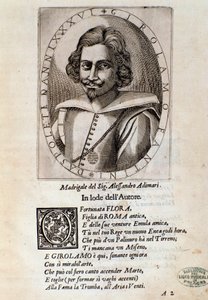 Porträt von Girolamo Fantini (Stich) von Unknown artist