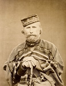 Porträt von Giuseppe Garibaldi (1807-1882) 1865