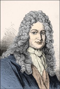 Porträt von Gottfried Wilhelm Leibniz (1646 -1716), deutscher Philosoph