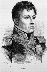 Porträt von Géraud Christophe Michel Duroc (1772 - 1813). Gravur aus dem späten 19. Jahrhundert in „Histoire de France“ von H. Martin. von Unknown artist
