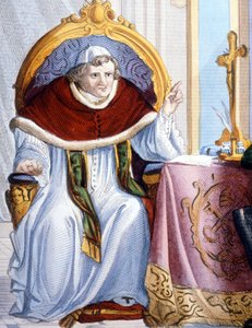 Porträt von Gregor XVI (1745 - 1846) von Unknown artist