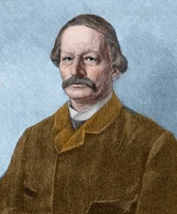 Porträt von Gustav Freytag (1816-1895), deutscher Schriftsteller