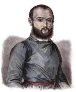 Porträt von Gustav von Struve (1805-1870) deutscher Politiker, Anwalt und Publizist - Gustav von Struve (1805-1870) deutscher Anwalt, Journalist und Politiker von Unknown artist