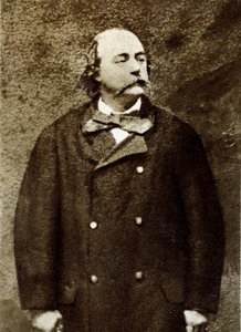 Porträt von Gustave Flaubert (1821-1880), französischer Schriftsteller.