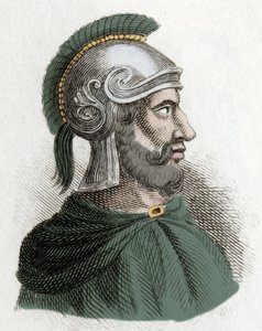 Porträt von Hamilkar Barkas (ca. 275-228 v. Chr.), Staatsmann und karthagischer General, Gründer der Barkiden-Dynastie und Vater von Hannibal von Unknown artist