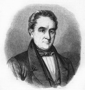 Porträt von Hendrik Tollens (1780-1856), niederländischer Dichter