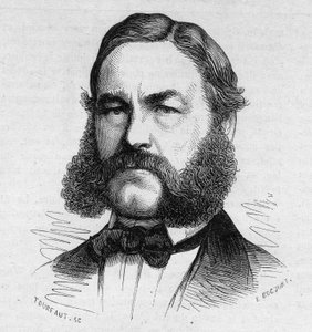 Porträt von Henri (Heinrich) Barth, deutscher Reisender und Entdecker 1821-1865. von Unknown artist