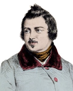 Porträt von Honoré de Balzac (1799-1850) englischer Schriftsteller
