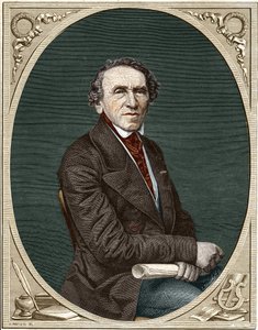 Porträt von Jakob Liebmann Meyerbeer (1791-1864), deutscher Komponist