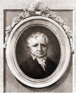 Porträt von Jean Honoré Fragonard, französischer Maler (1732 - 1806). von Unknown artist