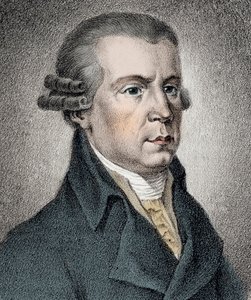 Porträt von Johann Georg Albrechtsberger (1736-1809), österreichischer Musiker von Unknown artist