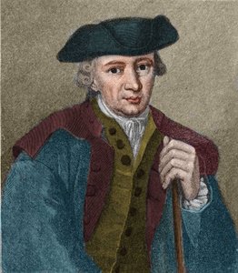Porträt von Johann Georg Hamann (1730-1788), deutscher Philosoph und Schriftsteller.